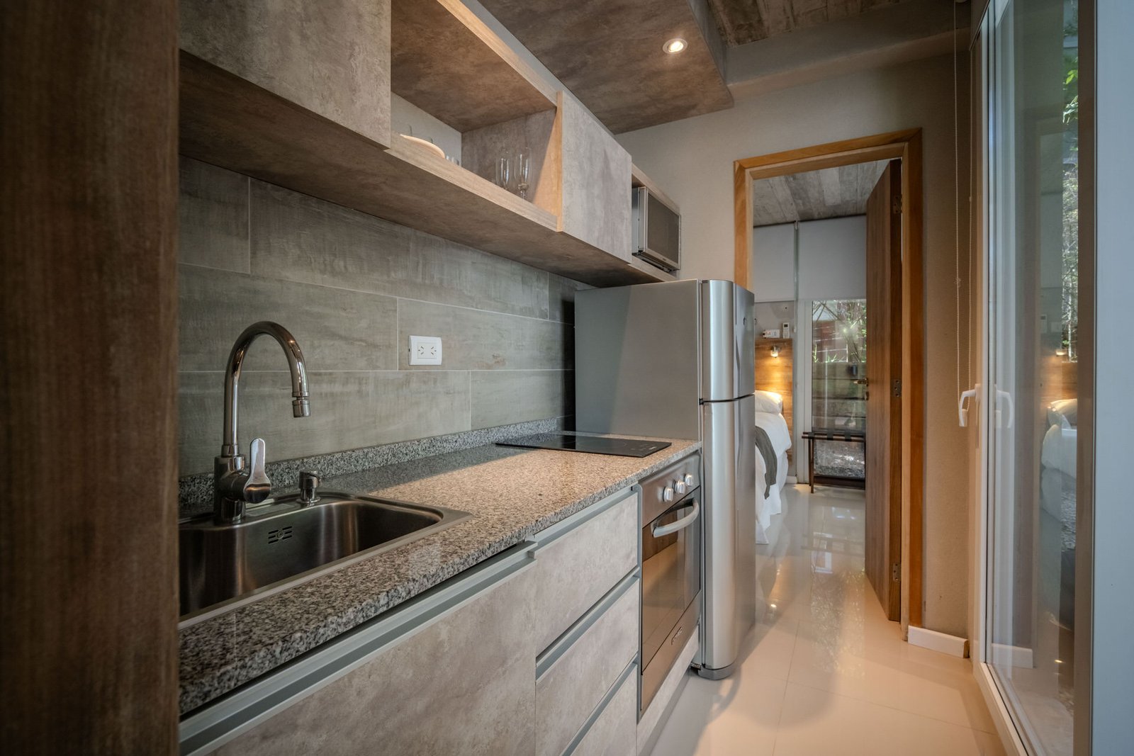 Cocina con vista